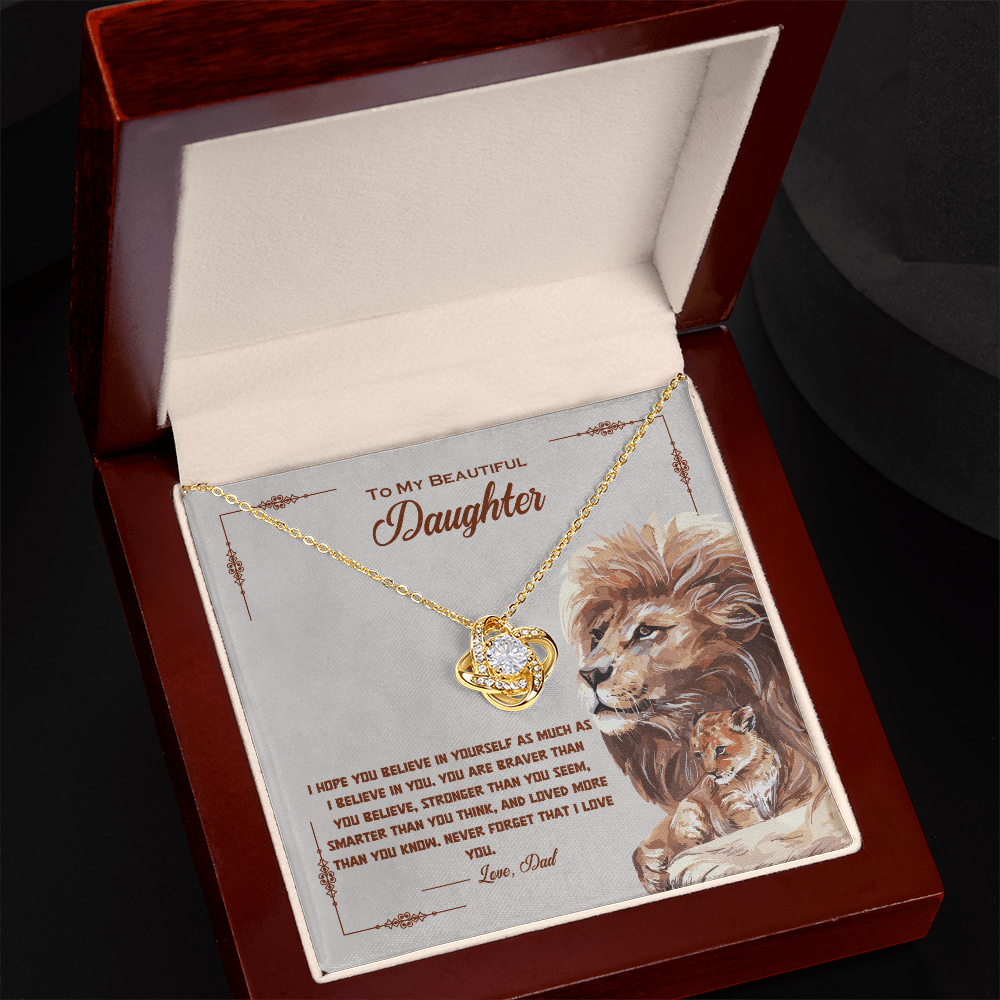 To My Beautiful Daughter - You Are Braver Than You Believe - Love Dad