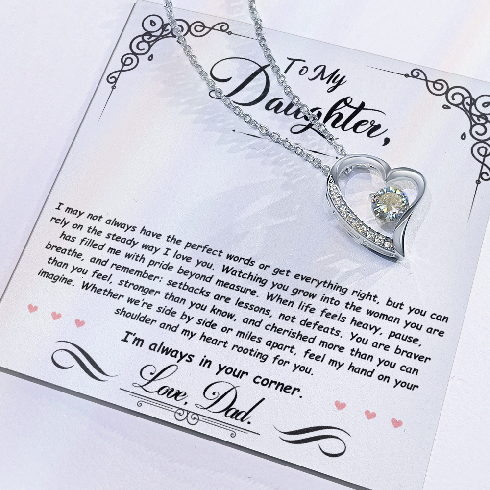 To My Daughter - I'm always in your corner - From Dad